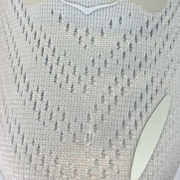 Hoka One One Bondi 8 REFLECTIVE Womens Size 8 Running Shoes Sneakers White - Picture 4 of 13